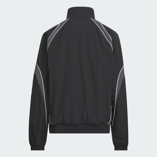 ブラック キッズ ブランドラブ ルーズフィット ライト ウーブンジャケット