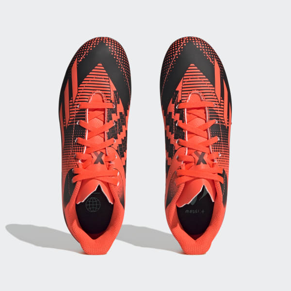 Naranja Calzado de Fútbol X Speedportal Messi.4 Multiterreno