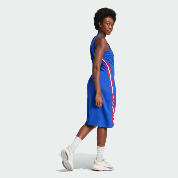 Blue Future Icons 3-Stripes Dress