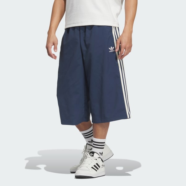 Blue Capri Shorts