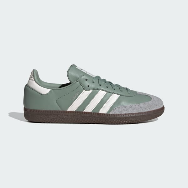 Green adidas samba shoes deals