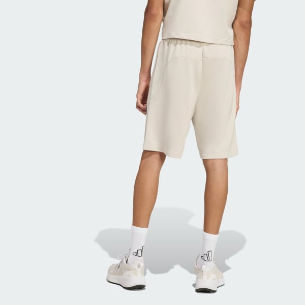 Beige SHORTS COLLEGIATE DE TELA FRENCH TERRY