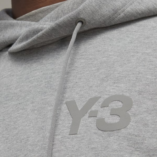 Y3 best sale hoodie grey