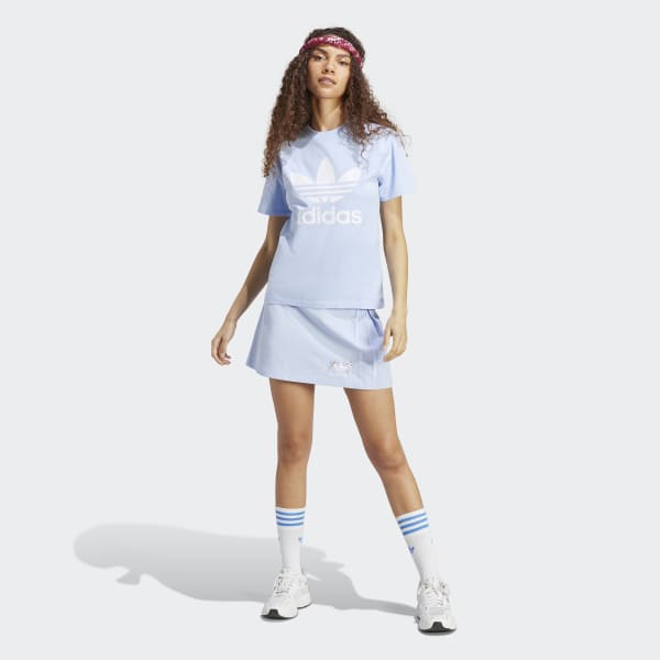 Μπλε Adicolor Classics Trefoil Tee