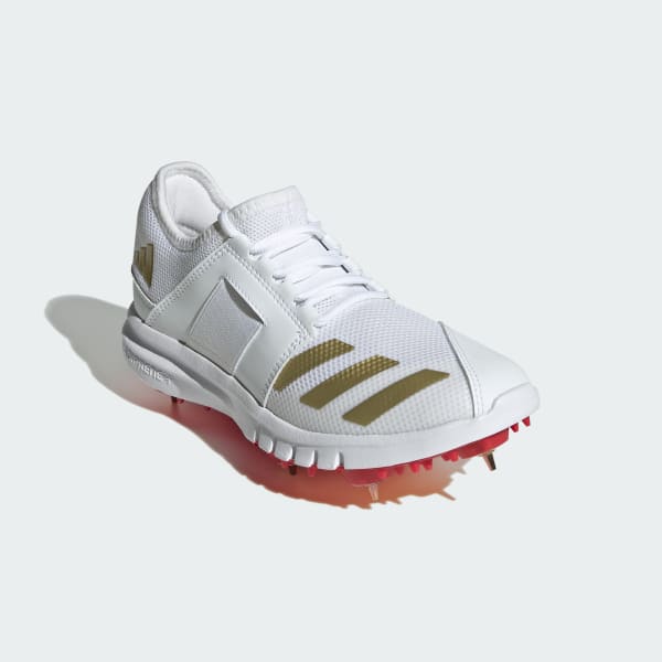 White Howzat Spike Junior 20 Shoes