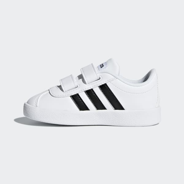 adidas VL Court 2.0 Shoes - White 