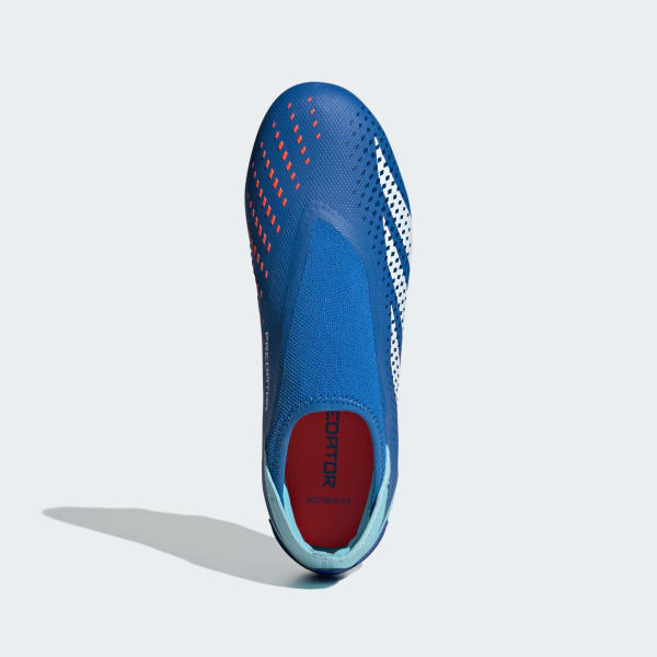 Azul Guayos Predator Accuracy.3 Sin Cordones Terreno Firme