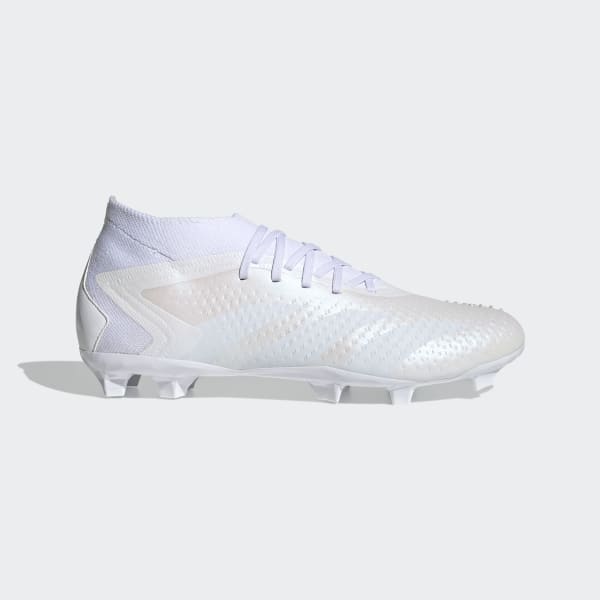 White Predator Accuracy.2 Firm Ground Cleats