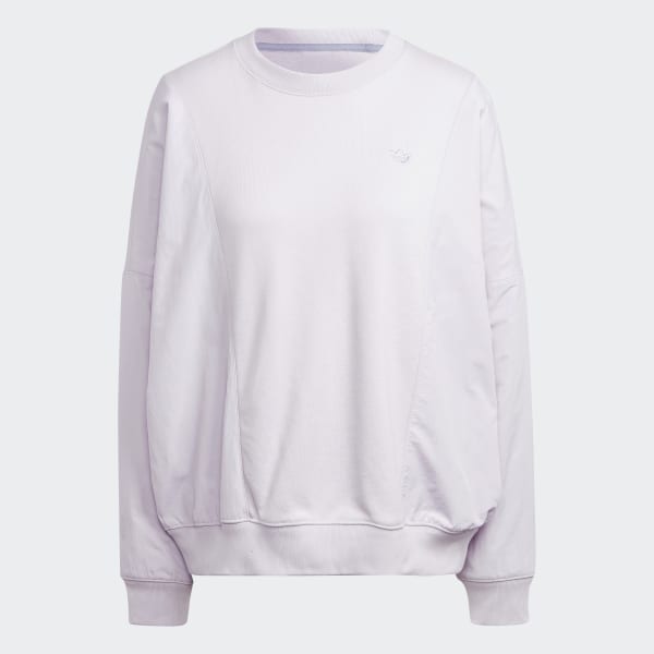Μωβ Premium Essentials Nylon Hybrid Sweater