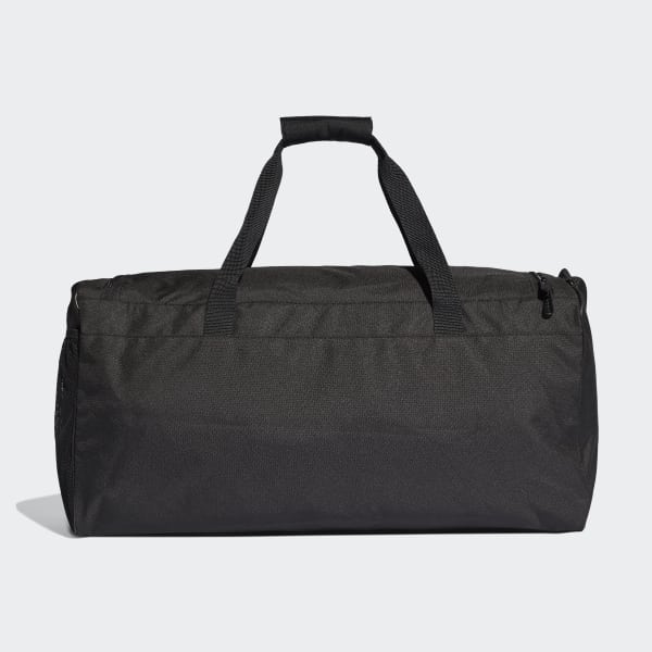 adidas Linear Core Duffel Bag Medium - Black | adidas Australia