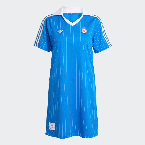 Niebieski Sukienka Real Madryt Terrace Icons