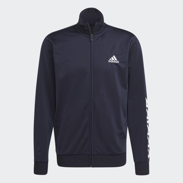 Azul Conjunto Primegreen Essentials Linear Logo