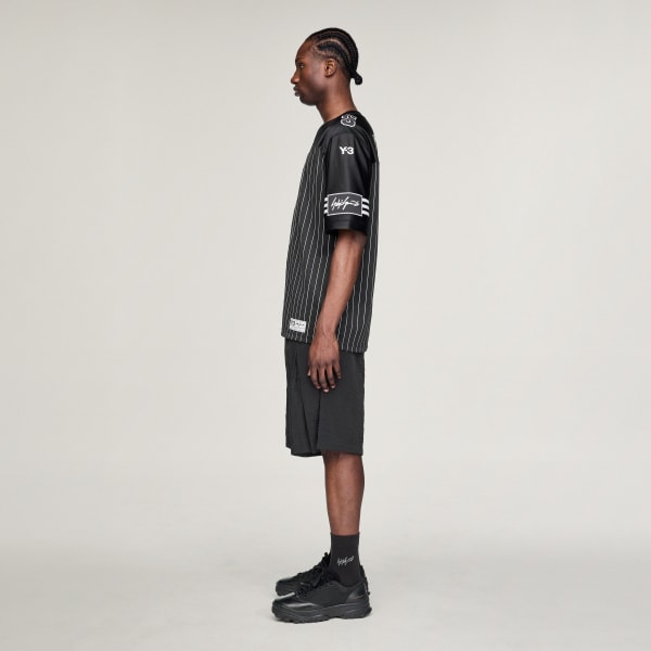 ブラック Y-3 ELITE 5 A FOOTBALL SHORT SLEEVE TEE