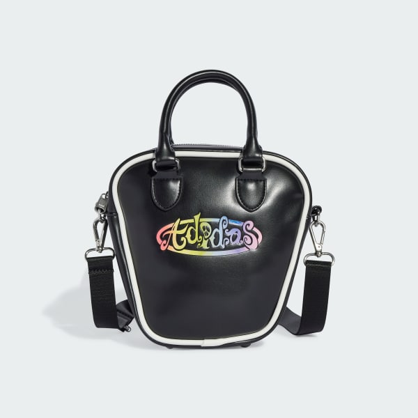 Svart adidas x Jeremy Scott Mini bowlingväska