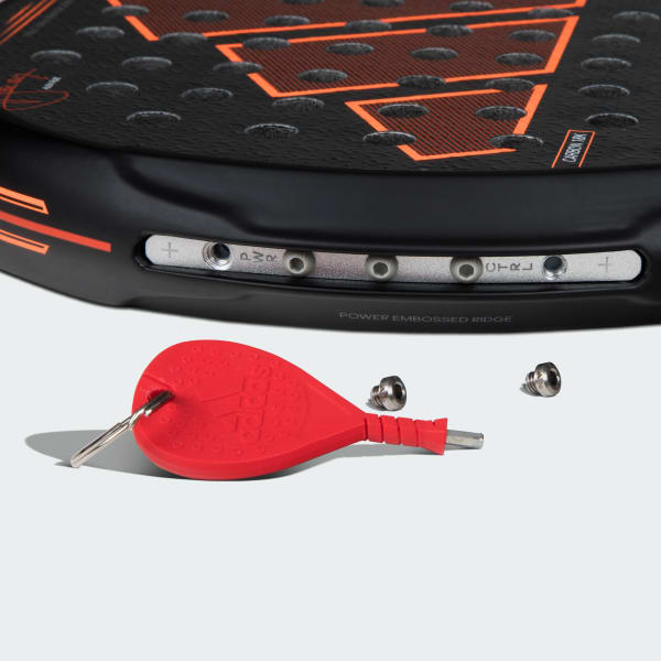 Schwarz Adipower Multiweight CTRL 3.3 Padel-Schläger