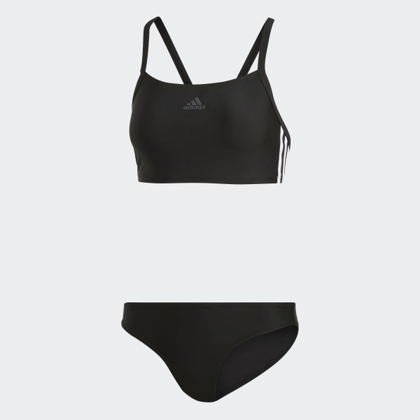 adidas 3 stripe 2 piece performance bikini