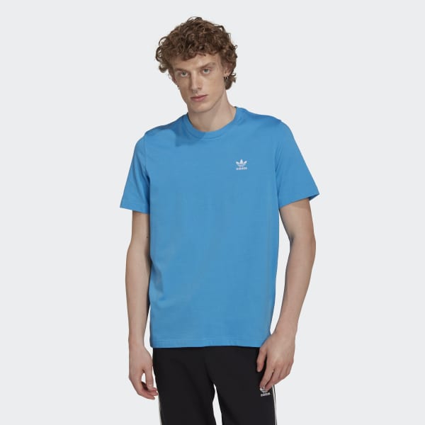 adidas Originals Trefoil T-shirt Casual T-shirts - Blue (XS)