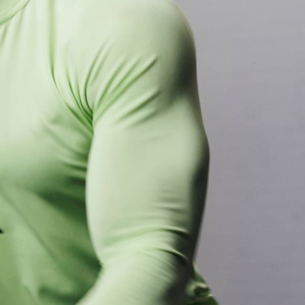 Vert Veste de survêtement zip 1/4 entraînement