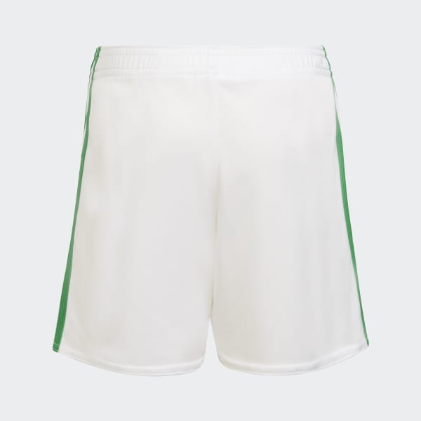 White adidas Celtic FC 21/22 Home Mini Kit