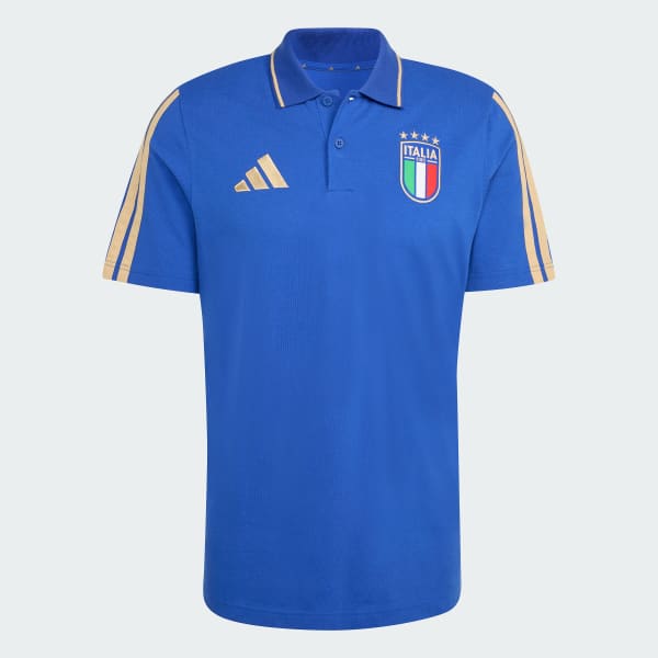 Blue Italy DNA Polo Shirt