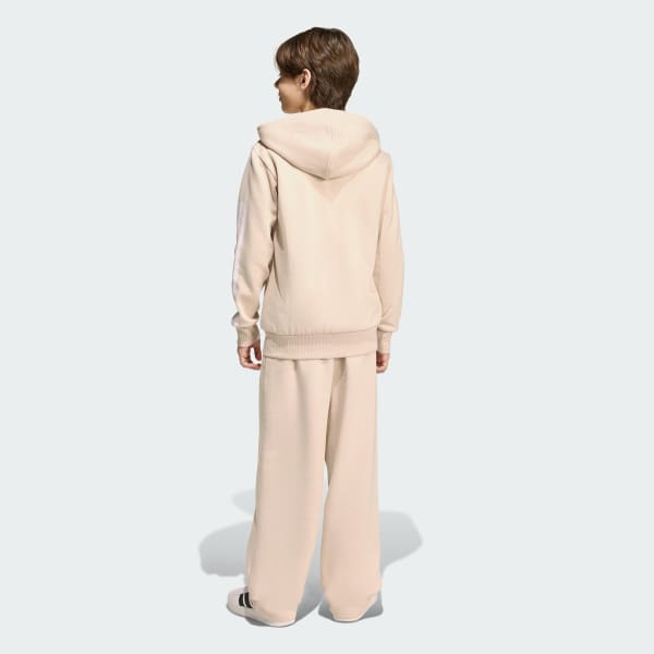 Beige Survêtement molleton capuche Enfants