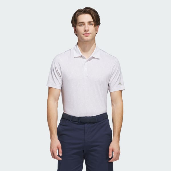 adidas Ultimate365 Mini Bunker Polo Shirt - White | Free Shipping