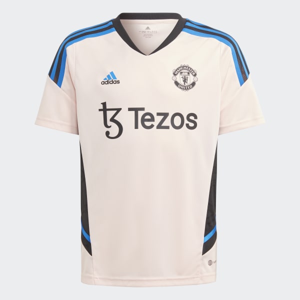 adidas Manchester United Condivo 22 Training Jersey - Pink | adidas ...