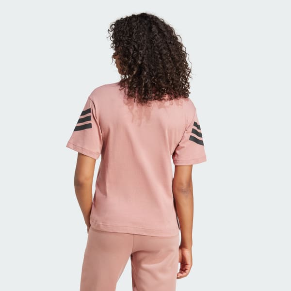 Pembe Future Icons 3-Stripes Tişört