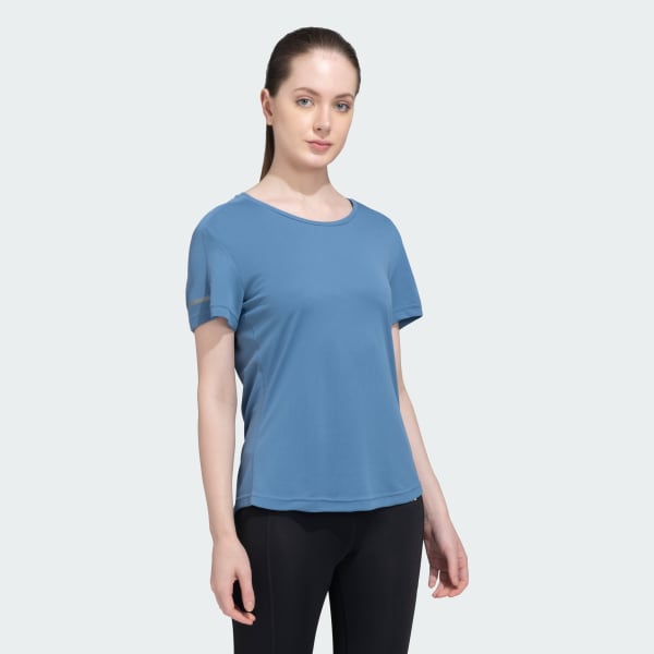 Blue RUN IT TEE