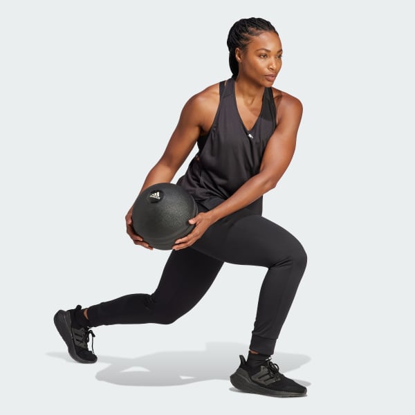 adidas Women's Training Power AEROREADY Tank Top - Black adidas US