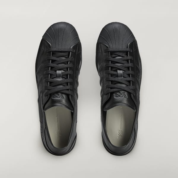 adidas Y-3 Superstar - Black | Free Shipping with adiClub