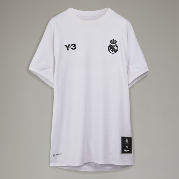 Wit Y-3 Real Madrid Pre-Match Voetbalshirt VS429