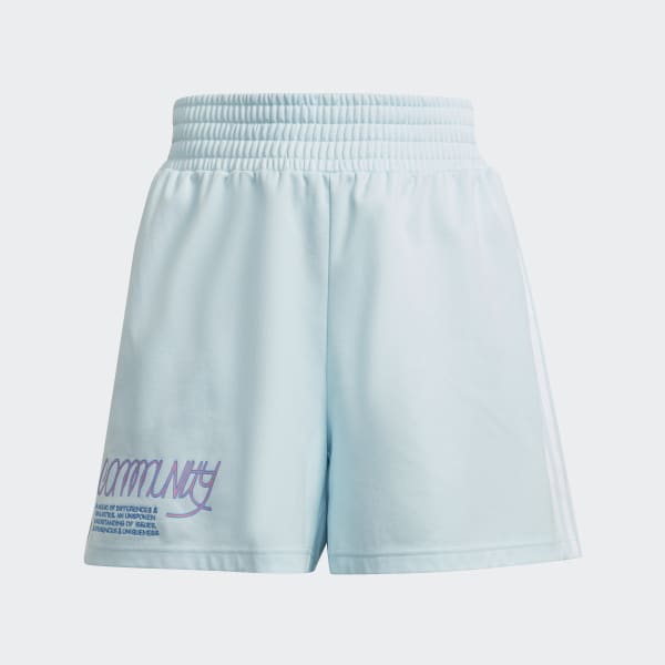 Azul Calções de Pugilismo (Plus Size) ETW04