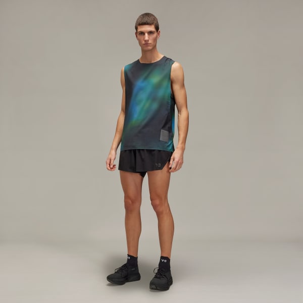 Multicolor Y-3 Allover Print Running Tank Top
