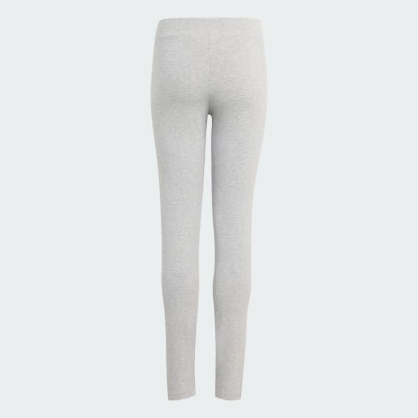 Grey Essentials Linear Logo Cotton Tights