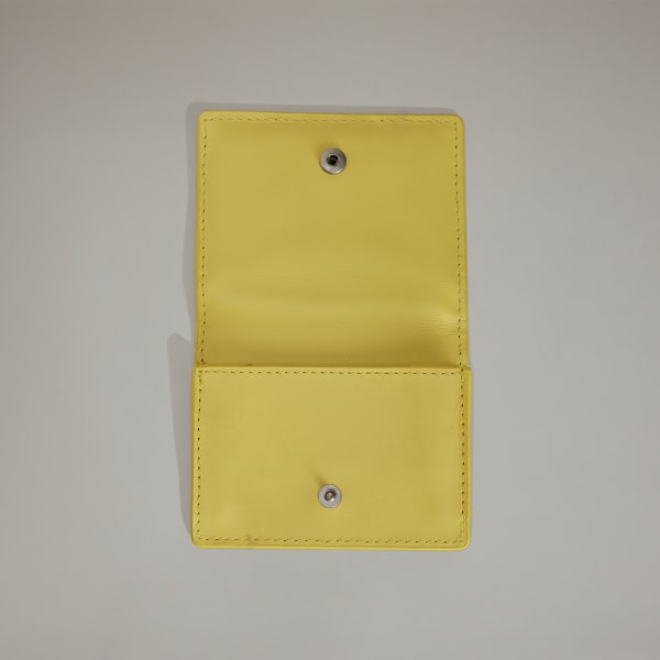 Yellow Y-3 Card Holder