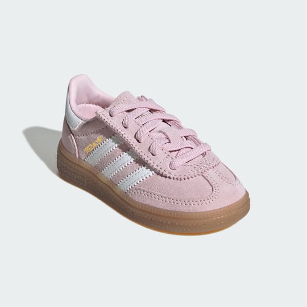 Pink Handball Spezial Comfort Closure Elastic Lace Shoes Kids