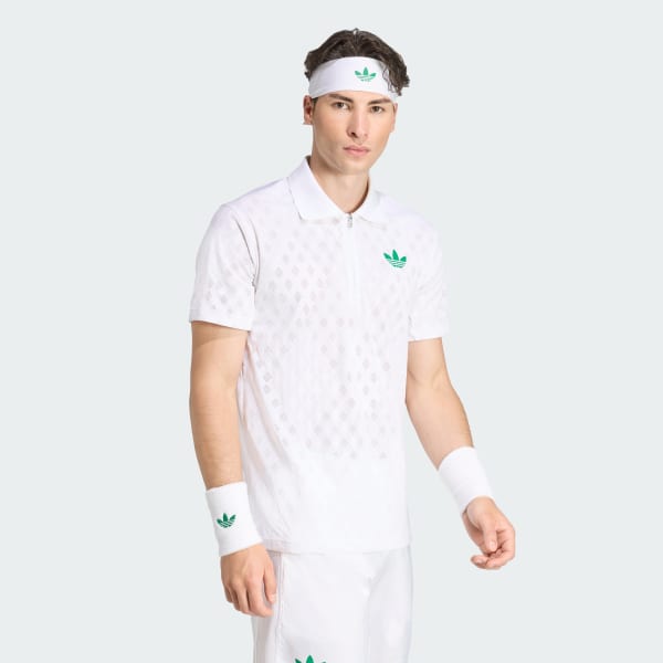 Blanco Camiseta Polo de Tenis Pro Climacool+ FreeLift
