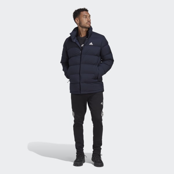 Bleu Doudoune mi-longue Helionic DVL95