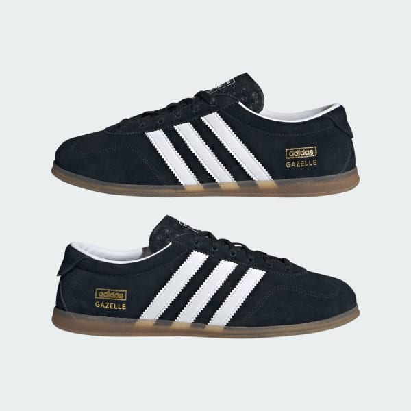 国内配送 adidas GAZELLE LO PRO W C.BLACK/F.WHITE/GUM adidas Gazelle Lo Pro Womens Lifestyle Shoes Core Black