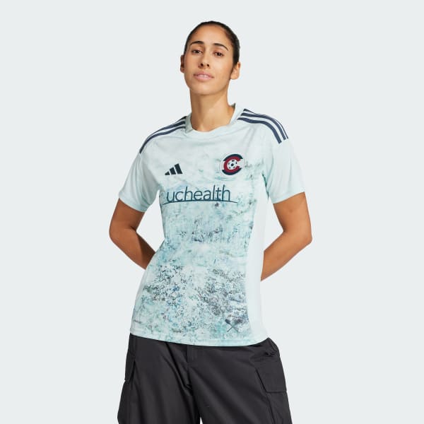 adidas Colorado Rapids 25/26 Away Jersey Turquoise Free