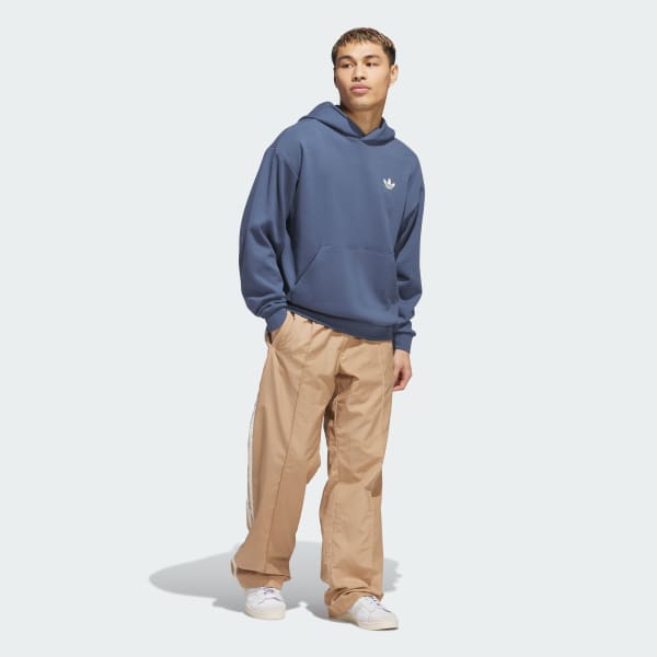 Bleu Sweat-shirt à capuche WWH