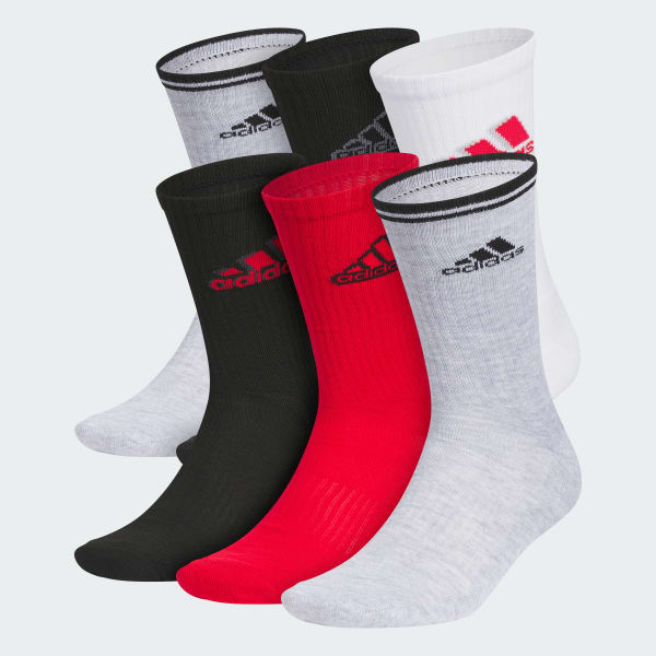 Athletic Cushioned Mixed 2.0 6-Pack Crew Socks