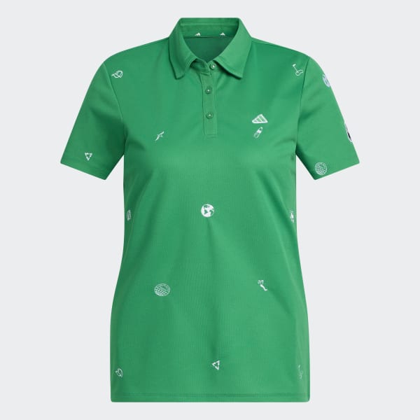 Green Play Green Monogram Polo Shirt
