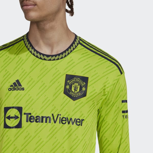 Gron Manchester United 22/23 Long Sleeve Authentic tredjetrøje EWA78