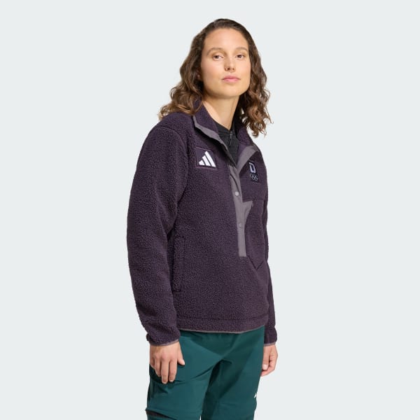 Lila Team D Pile Fleecepullover