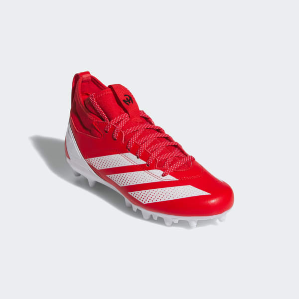 rouge Chaussure de football à crampons Adizero Impact.2 PE Enfants