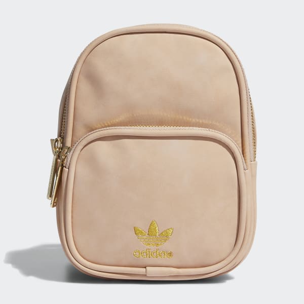 adidas mini backpack pink leather