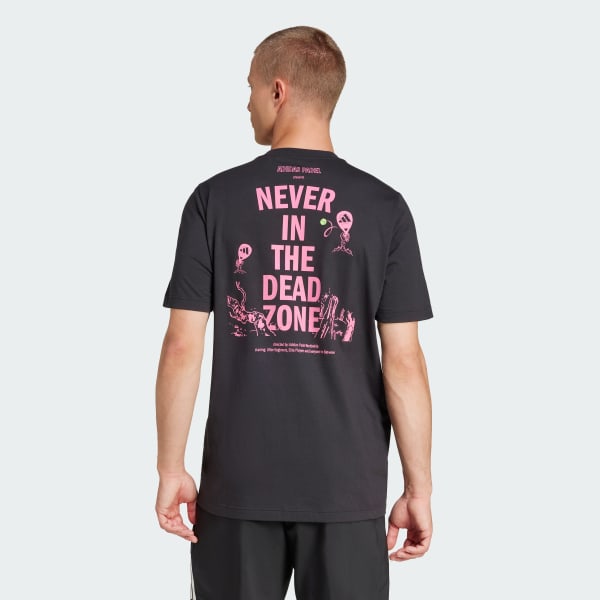 Black Padel Zone Graphic Tee