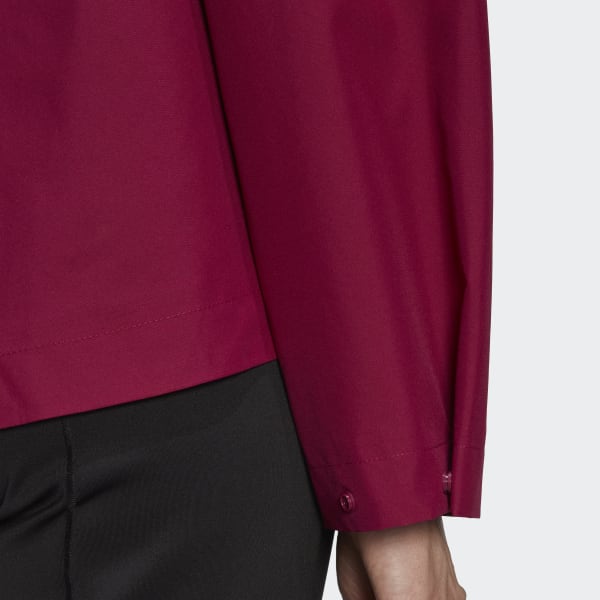 Burgundy Terrex Traveer RAIN.RDY Jacket